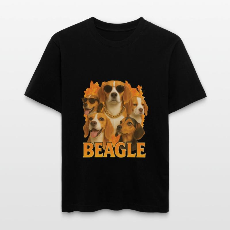 Beagle  RELAXED FIT Unisex Organic T-Shirt