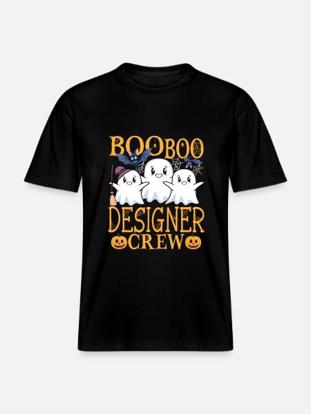 Designer uu Funny Designer -  RELAXED FIT Unisex Organic T-Shirt - black