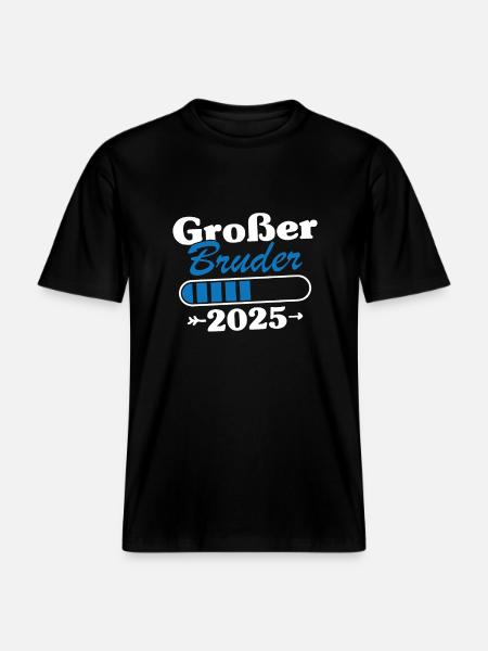 Großer Bruder Loading 2025 -  RELAXED FIT Unisex Organic T-Shirt - Schwarz