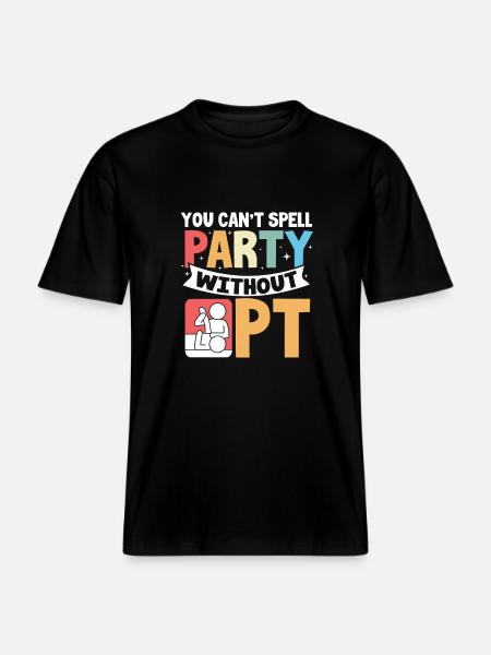 Physiotherapy Physiotherapy Physiotherapist - RELAXED FIT Unisex Organic T-Shirt - black