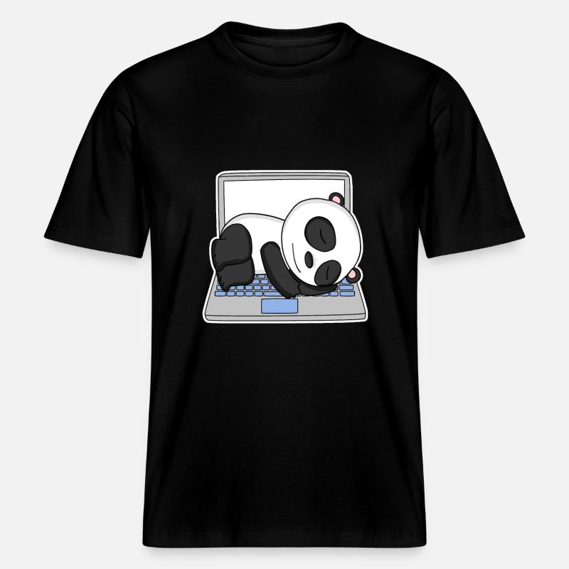 Computer Nerd Programmierer Herren Geschenk -  RELAXED FIT Unisex Organic T-Shirt - Schwarz