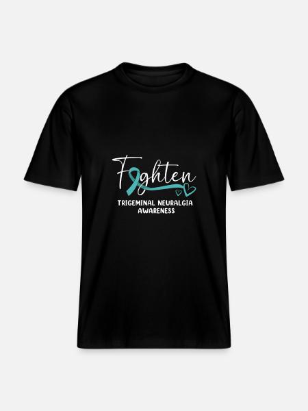 Trigeminal neuralgia - RELAXED FIT Unisex Organic T-Shirt - black