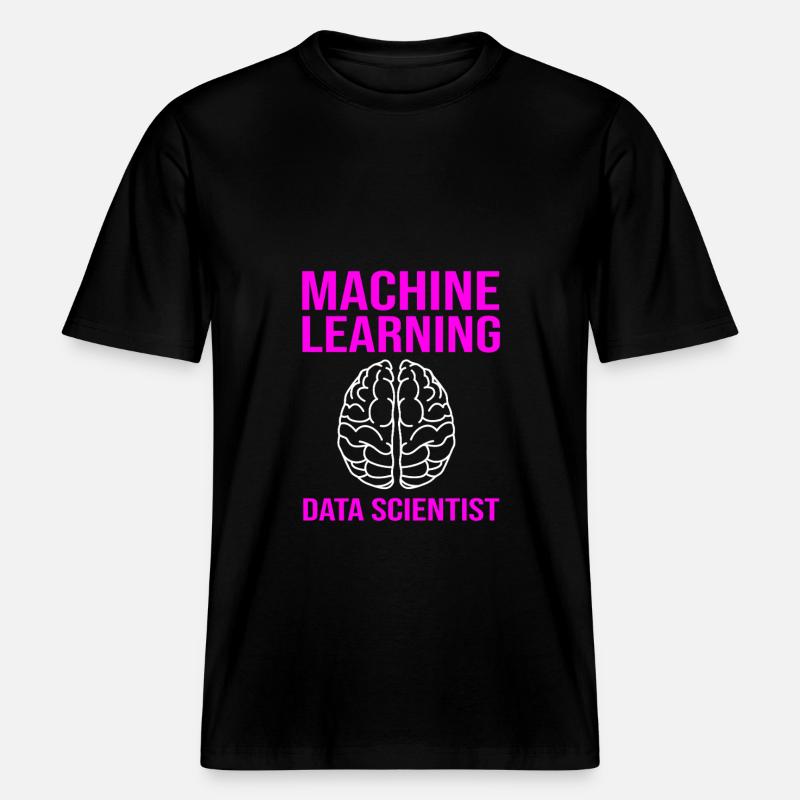 Coder Programmer GPT -  RELAXED FIT Unisex Organic T-Shirt - black