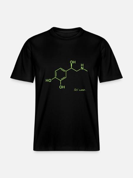 Adrénaline - T-shirt unisexe RELAXED FIT en coton bio - noir