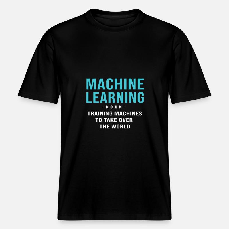 GPT Programmierer Coder -  RELAXED FIT Unisex Organic T-Shirt - Schwarz