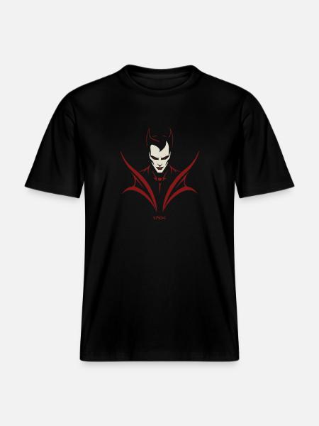 Vampire Emblem - RELAXED FIT Unisex Organic T-Shirt - black