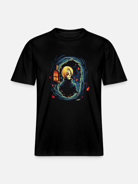 Dämonen sind auch Menschen -  RELAXED FIT Unisex Organic T-Shirt - Schwarz