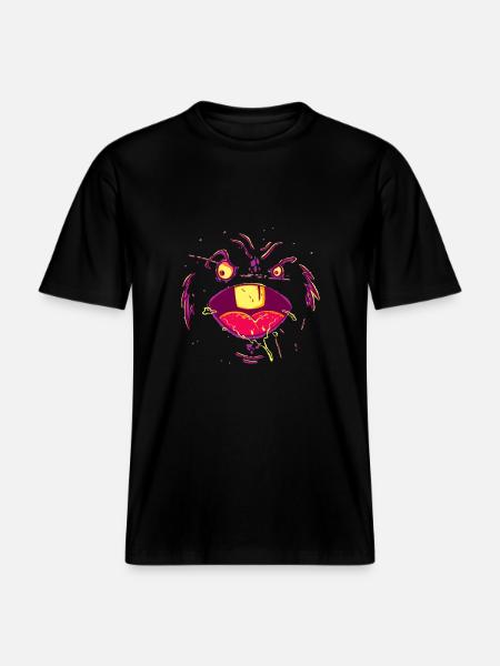 Petit monstre - T-shirt unisexe RELAXED FIT en coton bio - noir