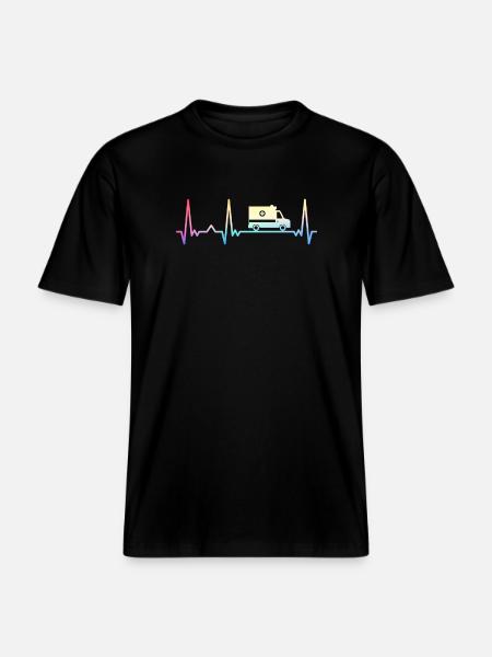 Paramedic Paramedic - RELAXED FIT Unisex Organic T-Shirt - black