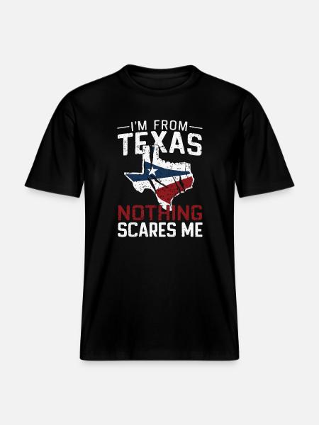 Texas State Texans Texas - RELAXED FIT Unisex Organic T-Shirt - black