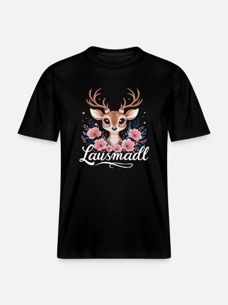 Free State of Bavaria Bavarian - RELAXED FIT Unisex Organic T-Shirt - black