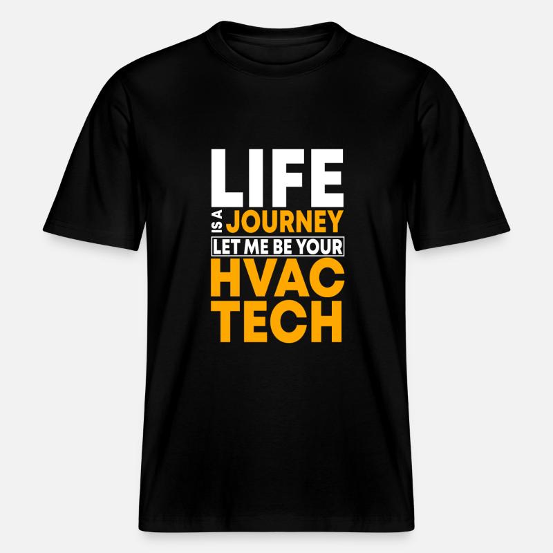 Hlk-techniker -  RELAXED FIT Unisex Organic T-Shirt - Schwarz
