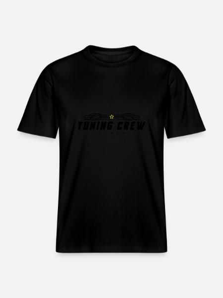 Tuning Crew Auto - RELAXED FIT Unisex Organic T-Shirt - Schwarz