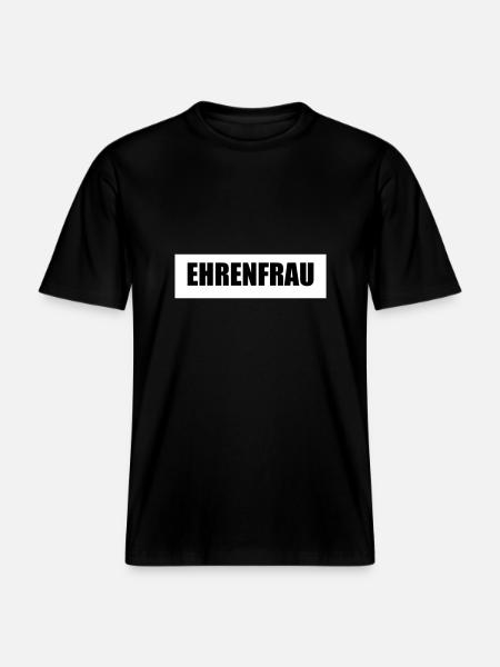 FEMMES D'HONNEUR - T-shirt unisexe RELAXED FIT en coton bio - noir