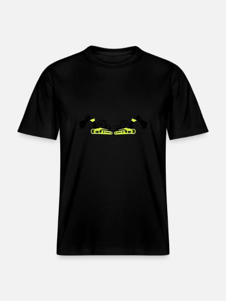 Excavatrice 2 - T-shirt unisexe RELAXED FIT en coton bio - noir