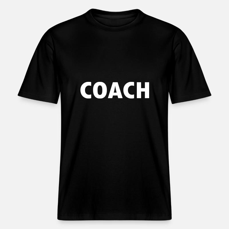 Coach - T-shirt unisexe RELAXED FIT en coton bio - noir