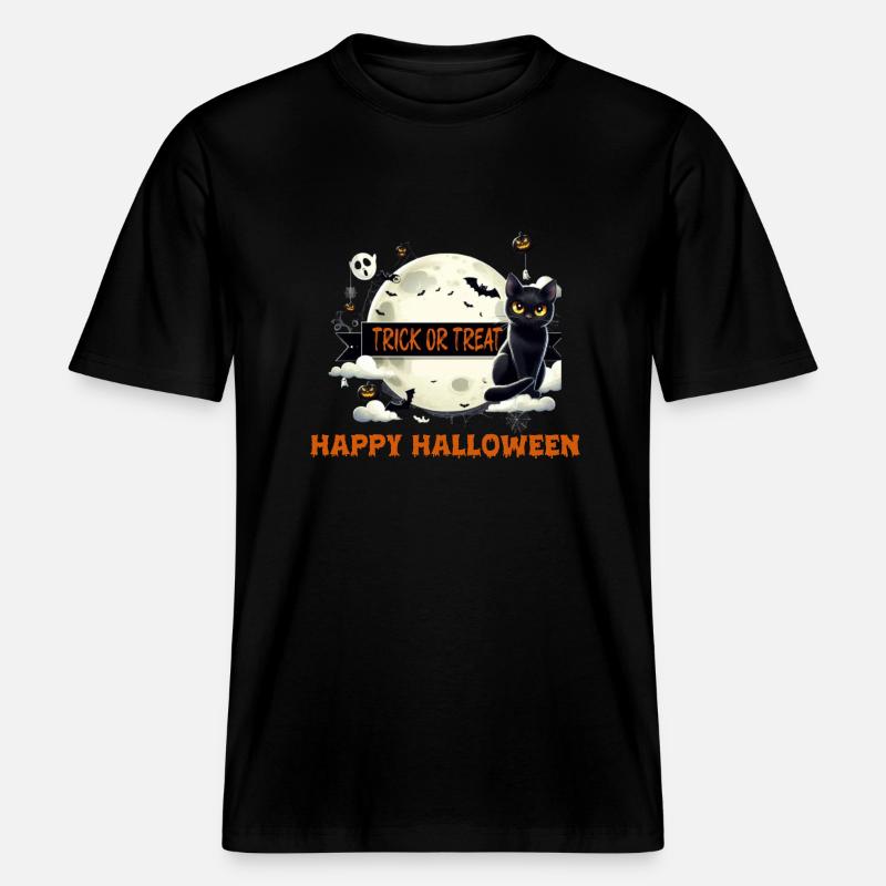 SÜßES ODER SAURES -  RELAXED FIT Unisex Organic T-Shirt - Schwarz