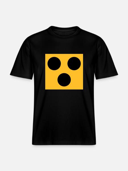 blind - RELAXED FIT Unisex Organic T-Shirt - Schwarz