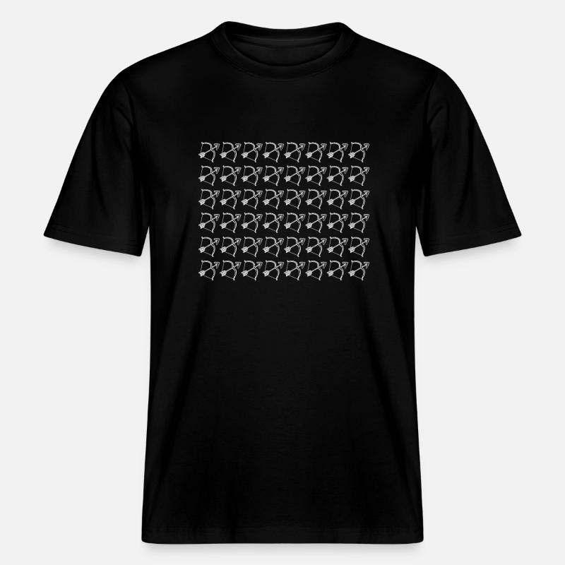 Archer Archery -  RELAXED FIT Unisex Organic T-Shirt - black