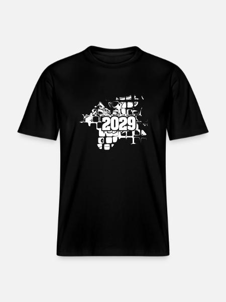 Art 2029 - RELAXED FIT Unisex Organic T-Shirt - black