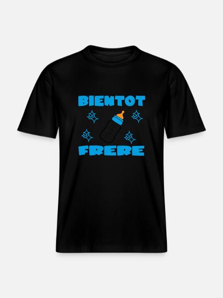 SOON BROTHER - RELAXED FIT Unisex Organic T-Shirt - black
