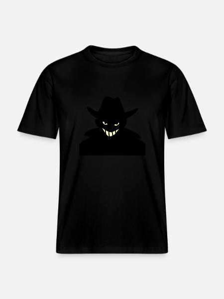 Agent XXY -  RELAXED FIT Unisex Organic T-Shirt - black