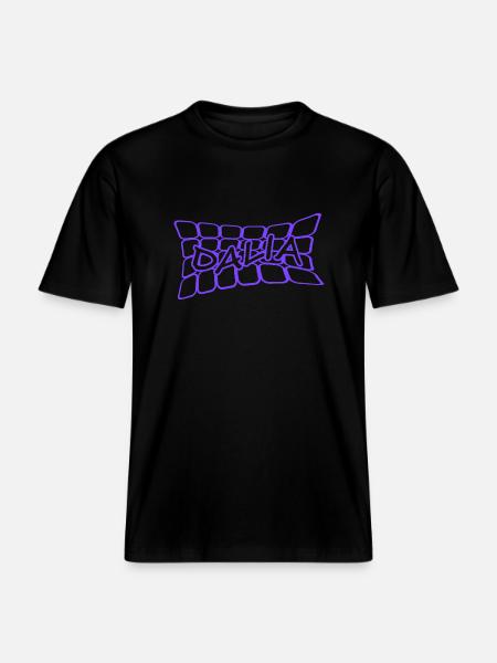 Dalia as a name -  RELAXED FIT Unisex Organic T-Shirt - black
