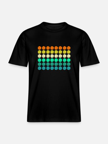 Joueurs de handball Handball - T-shirt unisexe RELAXED FIT en coton bio - noir