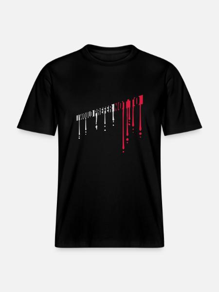 Je préfère ne pas -  T-shirt unisexe RELAXED FIT en coton bio - noir