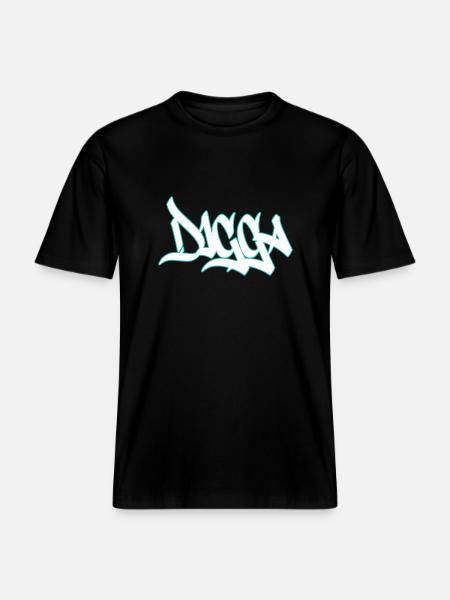 Digga -  RELAXED FIT Unisex Organic T-Shirt - Schwarz