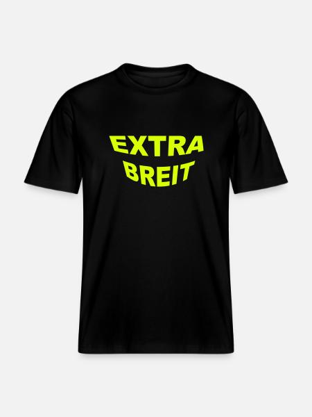 EXTRA BREIT EXTRABREIT - RELAXED FIT Unisex Organic T-Shirt - Schwarz