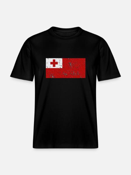 Gift for Tonga -  RELAXED FIT Unisex Organic T-Shirt - black