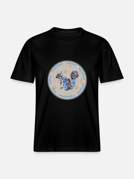 autumn 57 e 262 - RELAXED FIT Unisex Organic T-Shirt - black