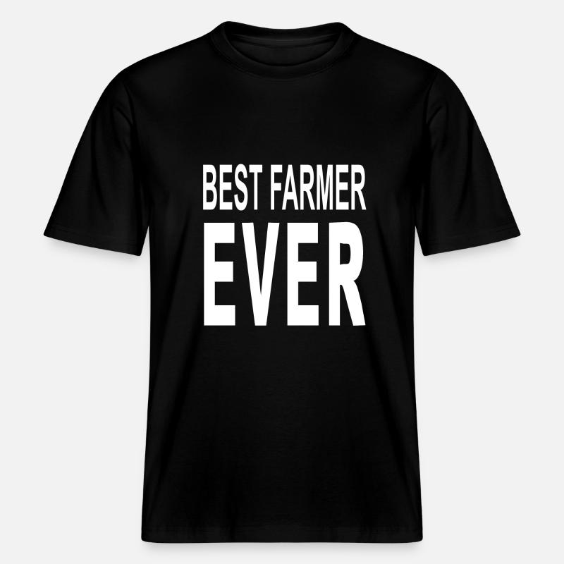 Bauer -  RELAXED FIT Unisex Organic T-Shirt - Schwarz