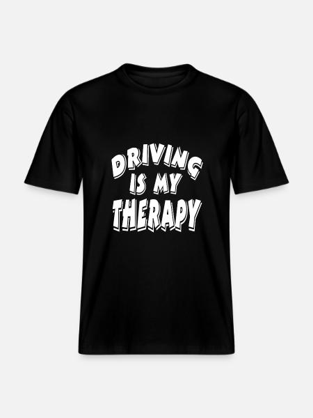 Car -  RELAXED FIT Unisex Organic T-Shirt - black