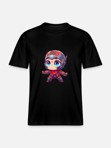 SpaceRanger - T-shirt unisexe RELAXED FIT en coton bio - noir