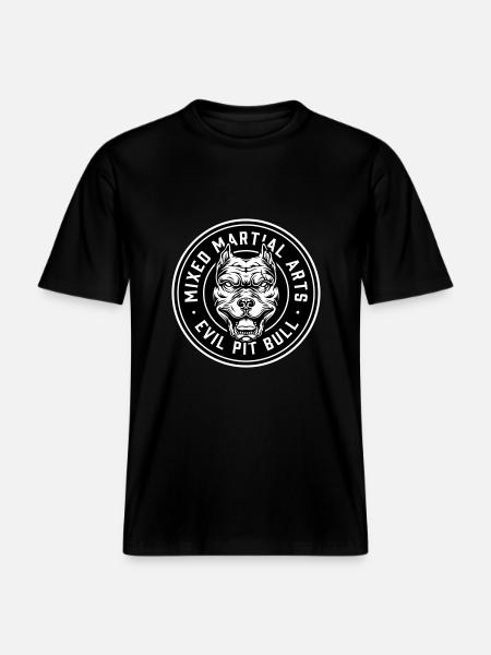 mma fights -  RELAXED FIT Unisex Organic T-Shirt - black
