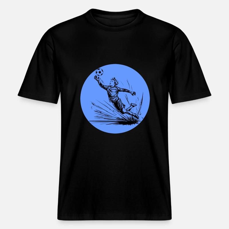 Gardien -  T-shirt unisexe RELAXED FIT en coton bio - noir