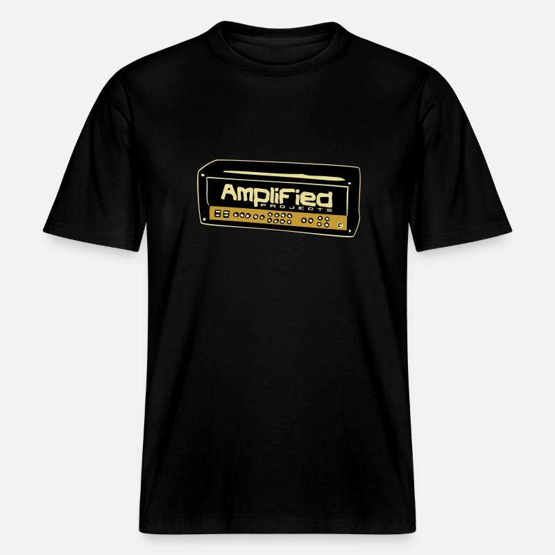 Amplificateur - T-shirt unisexe RELAXED FIT en coton bio - noir