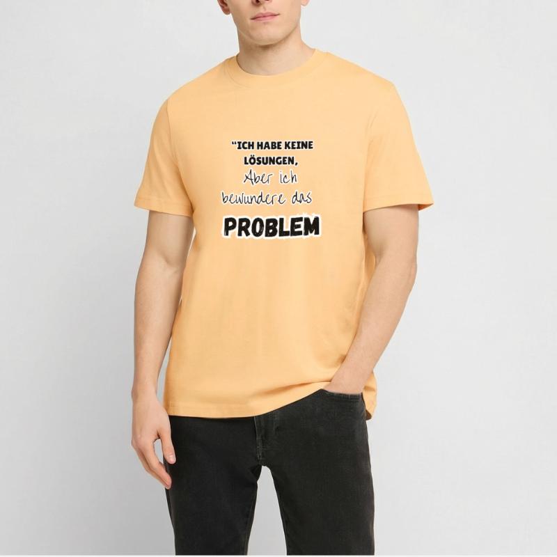 "Problem solution"  RELAXED FIT Unisex Organic T-Shirt