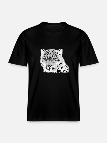 POLAR TIGER - RELAXED FIT Unisex Organic T-Shirt - Schwarz