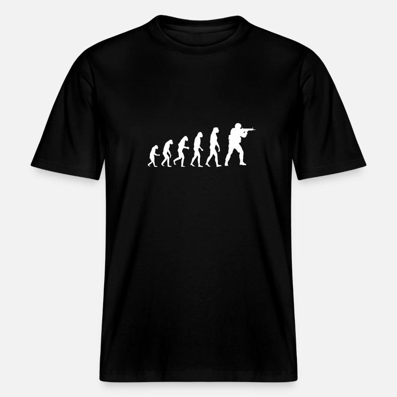 Evolution Gaming -  T-shirt unisexe RELAXED FIT en coton bio - noir