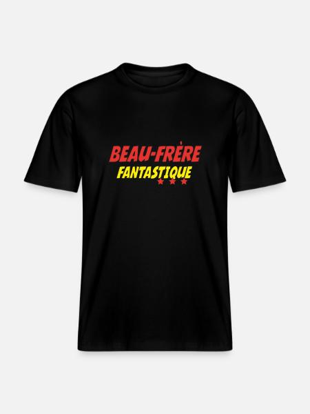 FANTASTISCHER Schwager - RELAXED FIT Unisex Organic T-Shirt - Schwarz