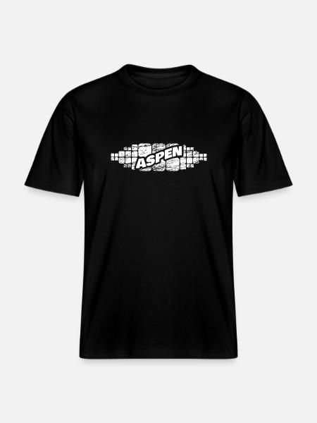 Aspen as Aspen - RELAXED FIT Unisex Organic T-Shirt - black