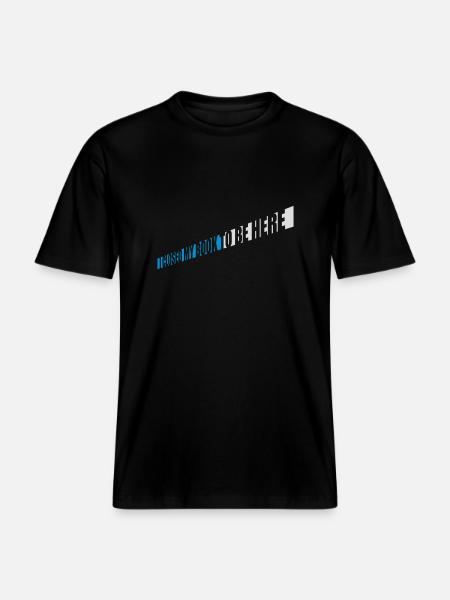 I closed my book -  RELAXED FIT Unisex Organic T-Shirt - Schwarz