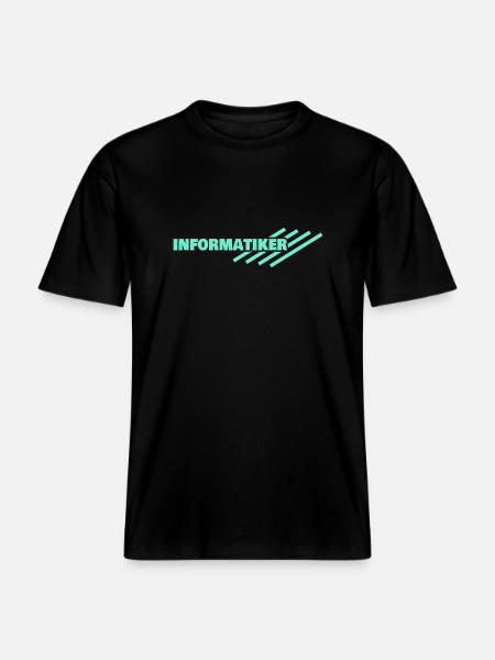 Computer scientist - RELAXED FIT Unisex Organic T-Shirt - black