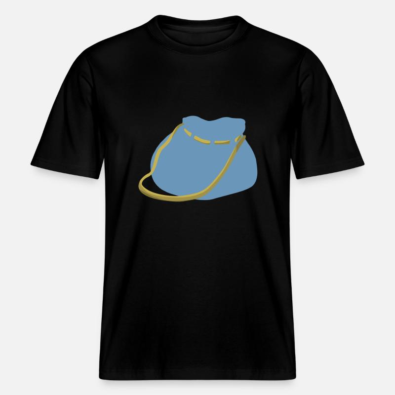 backpack suitcase backpack bag briefcase131 -  RELAXED FIT Unisex Organic T-Shirt - black