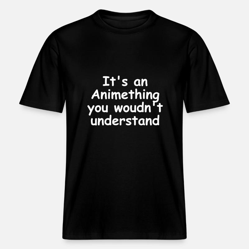 C’est un Animething -  T-shirt unisexe RELAXED FIT en coton bio - noir