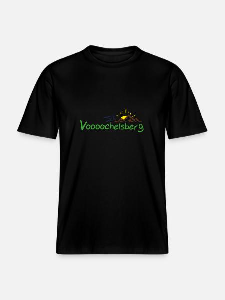 Vogelsberg -  RELAXED FIT Unisex Organic T-Shirt - Schwarz
