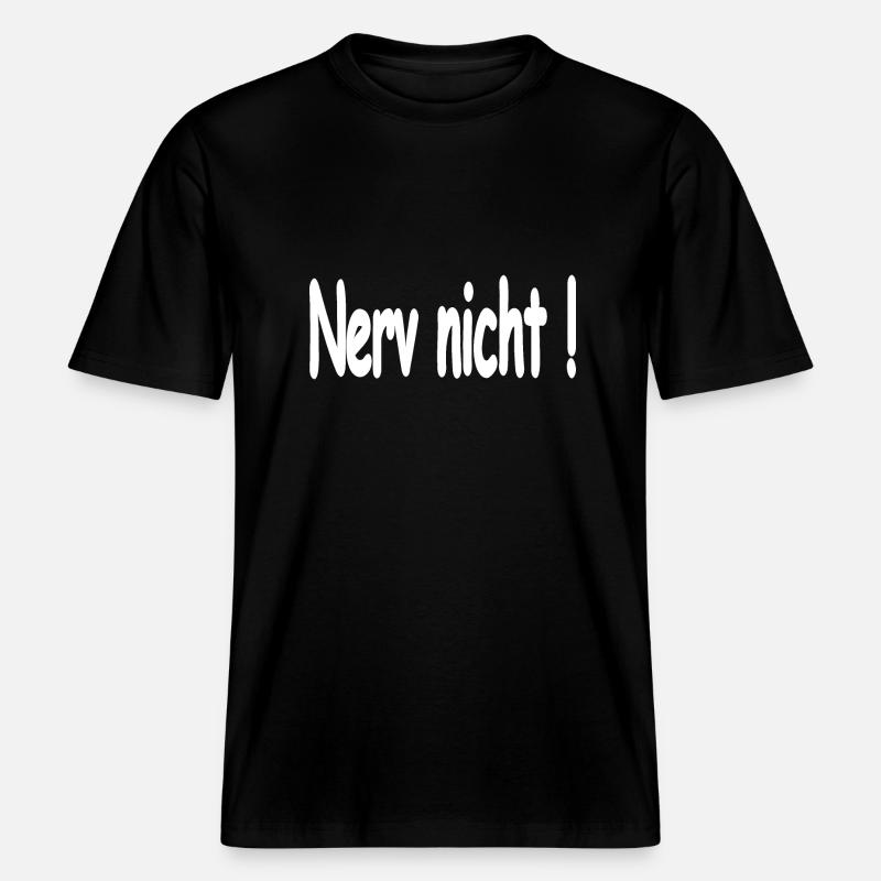 Auto -  RELAXED FIT Unisex Organic T-Shirt - Schwarz